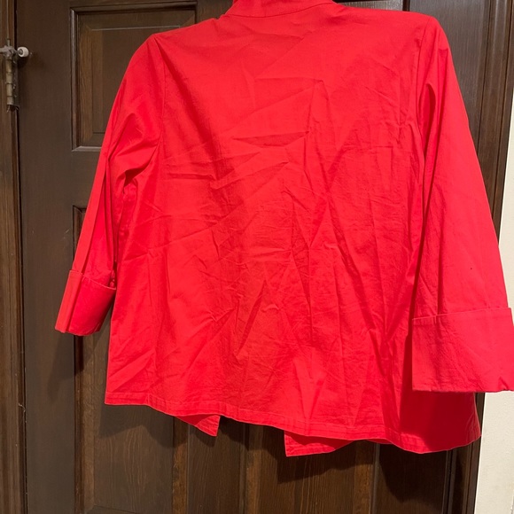 VGUC Coldwater Creek orange jacket. - Picture 5 of 5